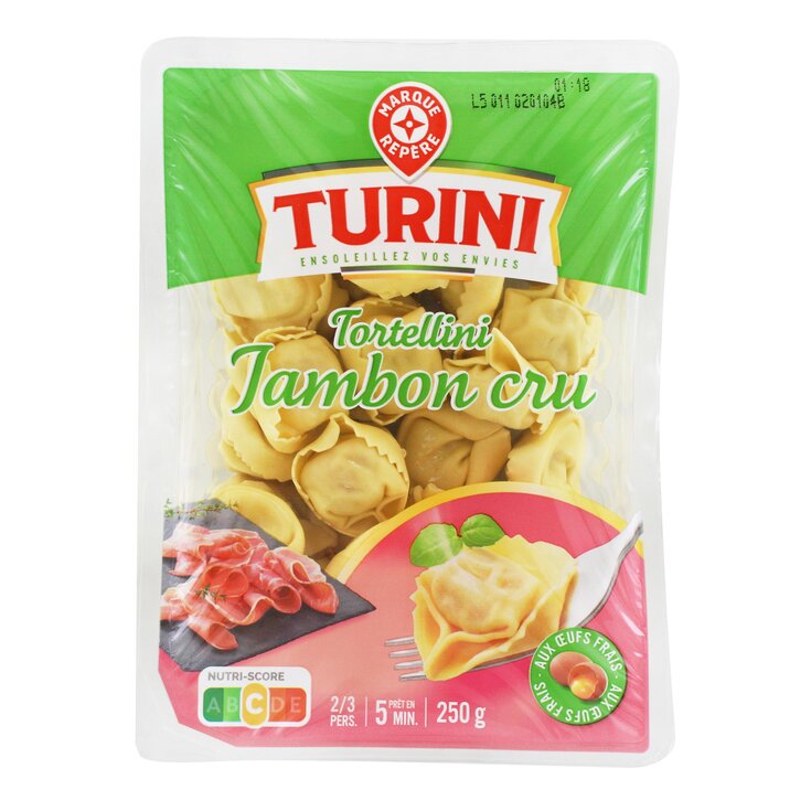 Tortellini jamón curado Turini - 300g