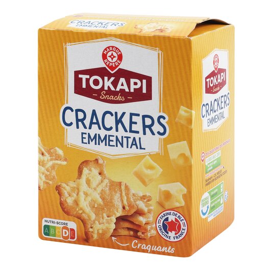 Crackers Con Emmental Tokapi - 100g