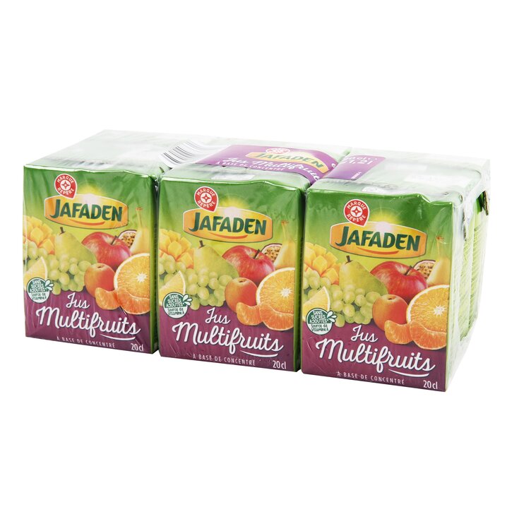 Zumo Multifruta Jafaden - 6x20cl