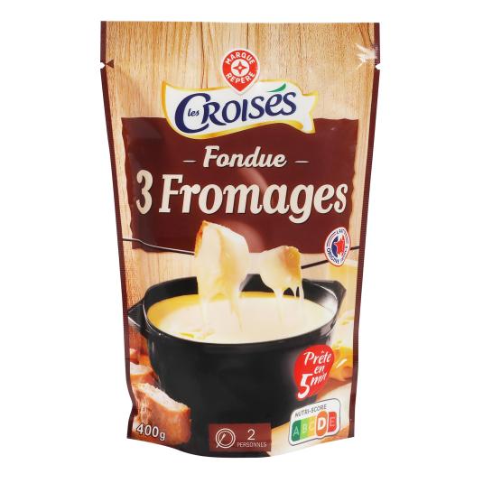 Fondue tres quesos 400g