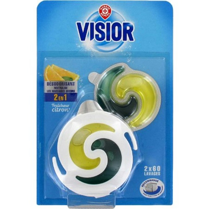 Ambientador lavaplatos limón Visior - 2 uds