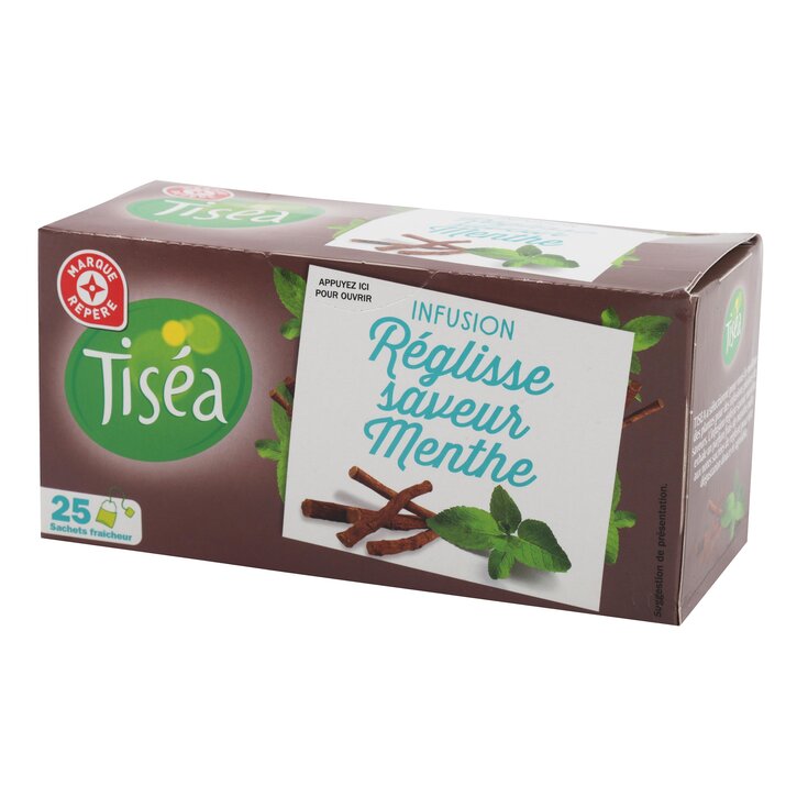 Infusión Sabor Regaliz Menta Tiséa - 40g