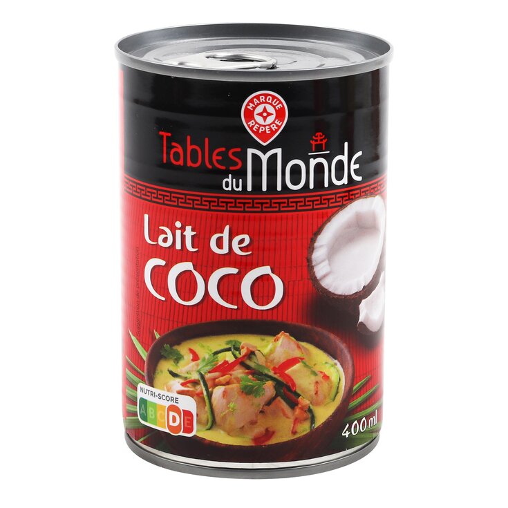 Leche de Coco Tables Du Monde - 400ml