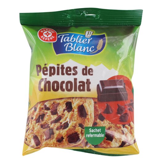 Pepitas de Chocolate Tablier Blanc - 100g