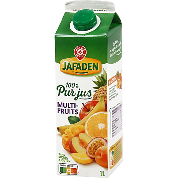 Zumo puro multifrutas x 1L. - JAFADEN