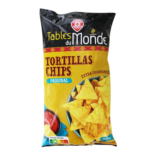 Nachos natural Tables du Monde - 200g