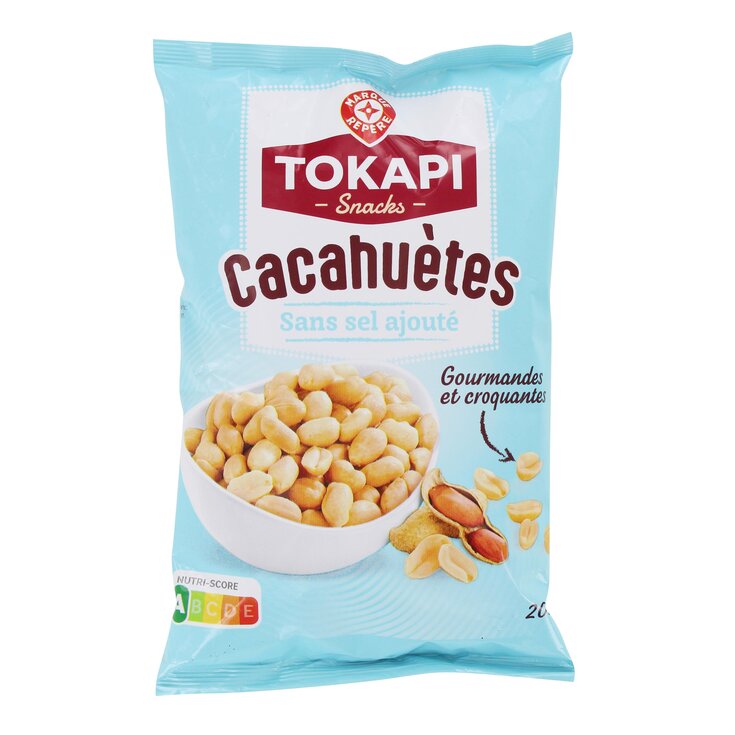 Cacahuetes sin sal Tokapi - 200g