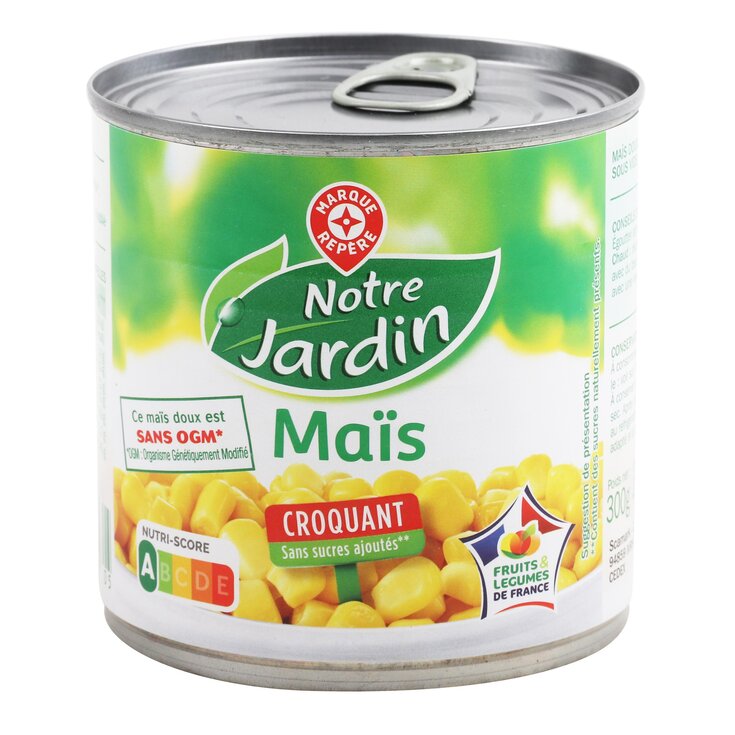 Maíz Crujiente Notre Jardin - 285g