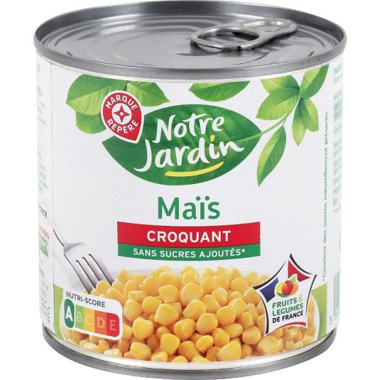 Maíz Crujiente Notre Jardin - 285g