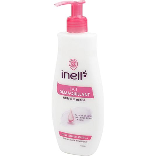 Leche desmaquillante piel seca y sensible x250 ml - INELL