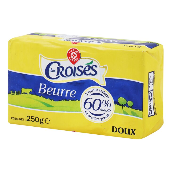 Mantequilla 60%Mg Les Croisés - 250g