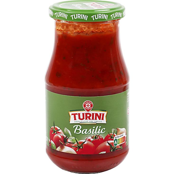 Salsa de tomate al albahaca x 420gr. - TURINI