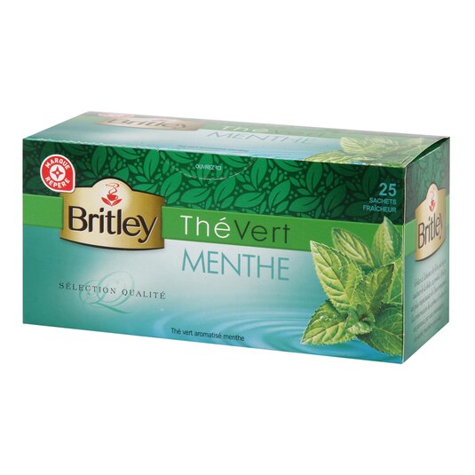 Té Verde Con Menta Britley - 40g