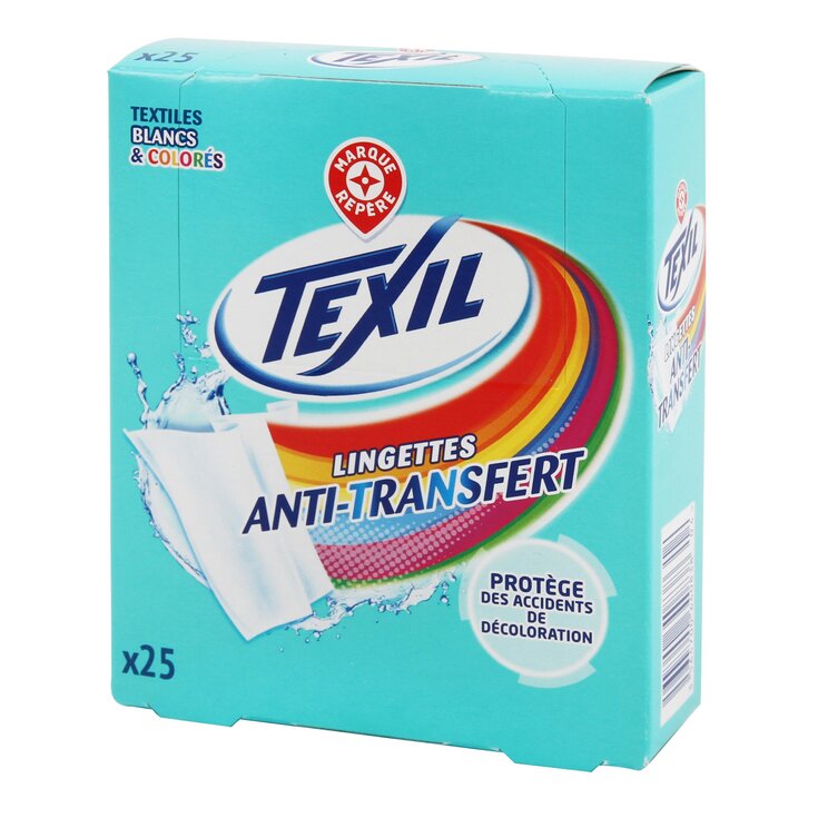 Toallitas Téxtil Anti Transf Texil - 25 uds