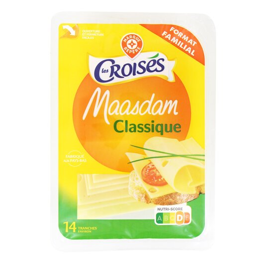 Queso masdaam en lonchas Les Croisés - 350g