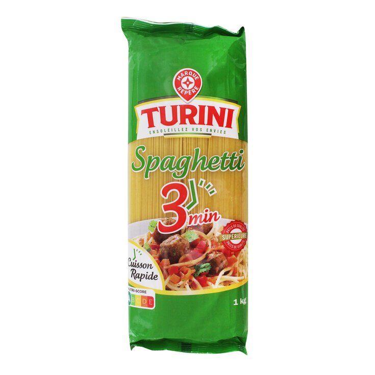 Spaghetti Cocción Rápida Turini - 1kg