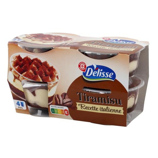 Tiramisú Délisse - 4x80g