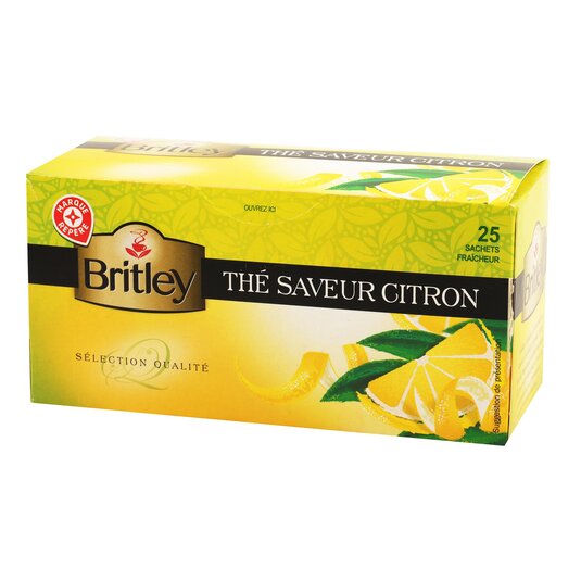 Té Negro Con Limón Britley - 40g