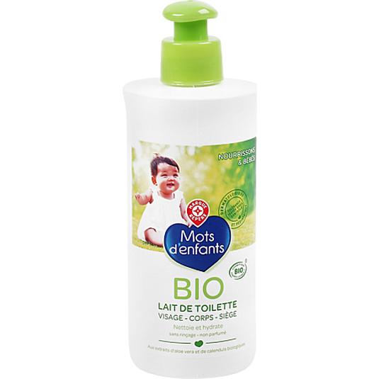 Leche limpiadora bebé ecológica 250 ml - MOTS D’ENFANTS