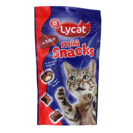 Mini Snacks de Buey Lycat - 60g