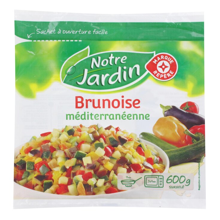 Verduras Mediterráneas Troceadas - Notre Jardin - 600g