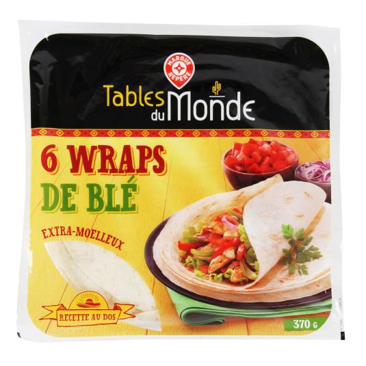 Wraps de Trigo Natural 370g