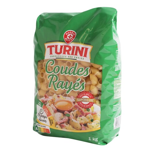 Pasta Codos Rayados Turini - 1kg