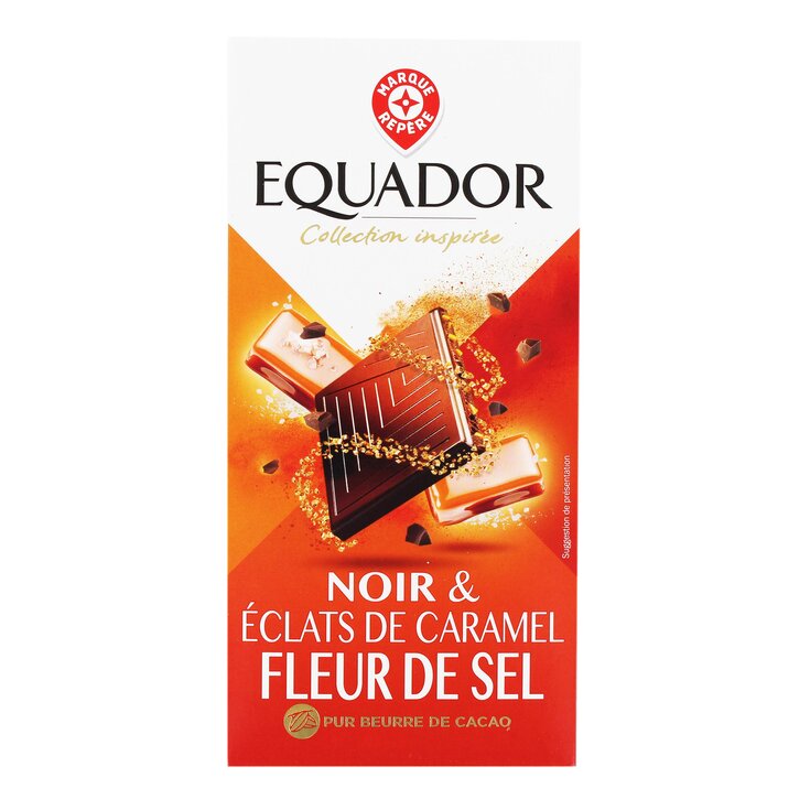 Chocolate Negro Caramelo Sal Equador - 100g