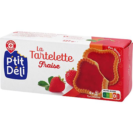 TARTALETA DE FRESA 127G PTITDELI