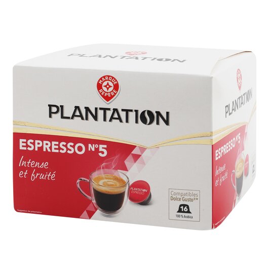 Café Cápsulas Espresso Dg Plantation - 16 uds