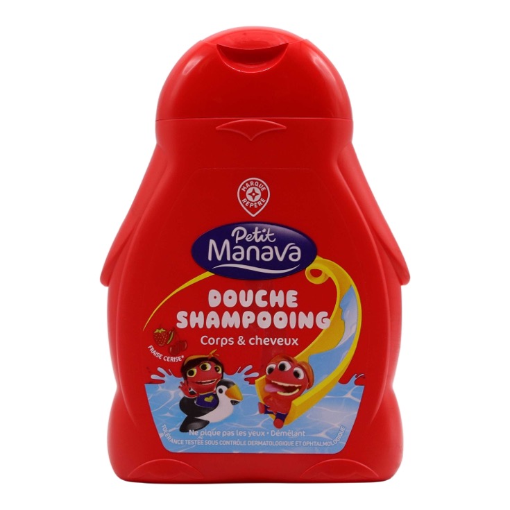 Champú y gel de ducha de cereza Petit Manava - 250ml