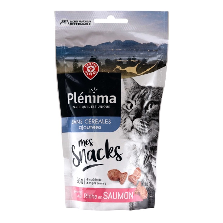 Snacks sabor salmón LyCat Premium - 50g