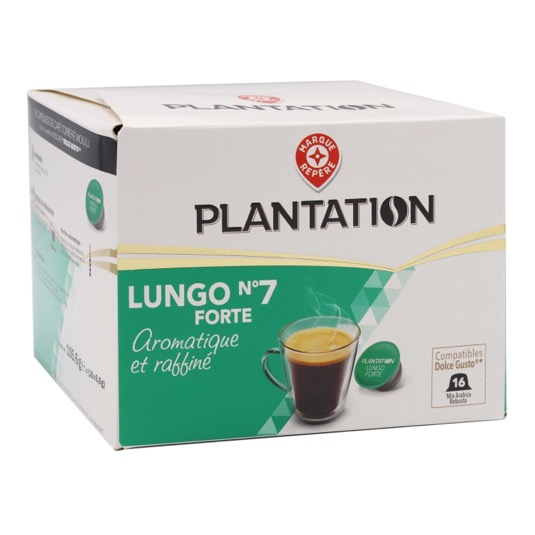 Café cápsulas café Lungo Marque Repère - 16 uds