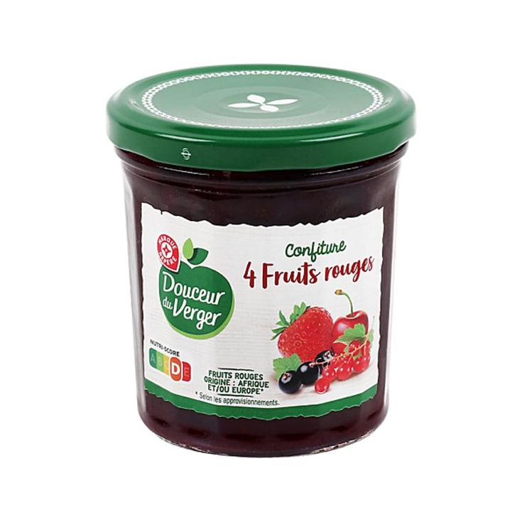 Mermelada de 4 frutos rojos - 370g