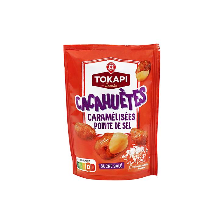 MARQUE REPÈRE TOKAPI Cacahuetes caramelizados salados 150G