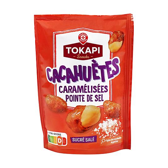 MARQUE REPÈRE TOKAPI Cacahuetes caramelizados salados 150G