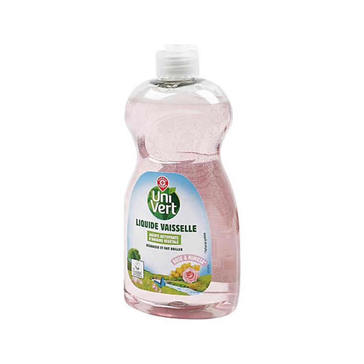 Líquido lavavajillas ecológico rosa - 500ml