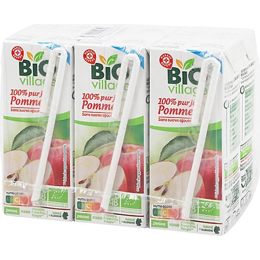 PURO JUGO DE MANZANA BIO.6X20CL