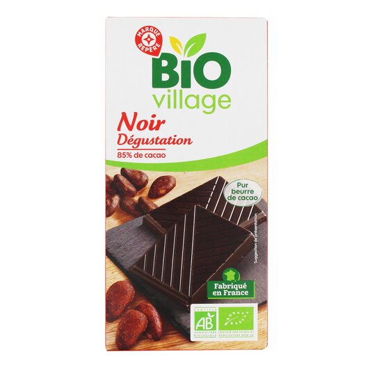 Chocolate Negro 85% Bio Village - 100g