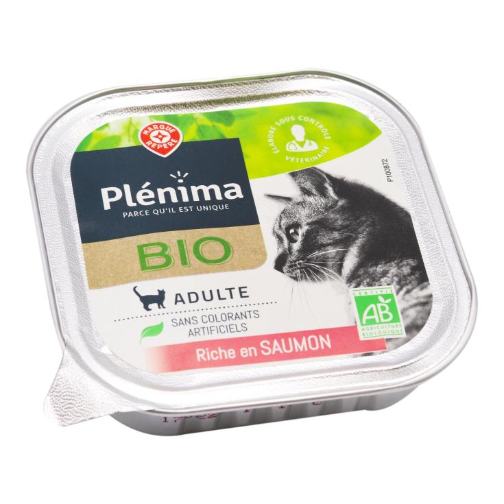 Paté gato de salmón Bio Marca Guia - 100g