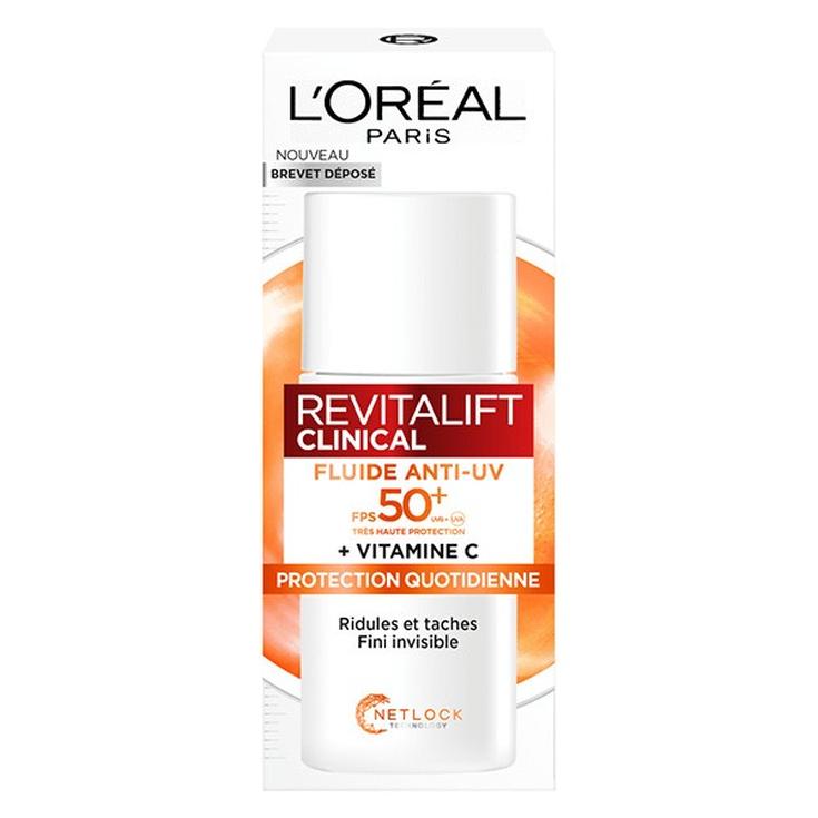 Revitalift Clinical Fluido anti-UV SPF50+ Vit. 50ml