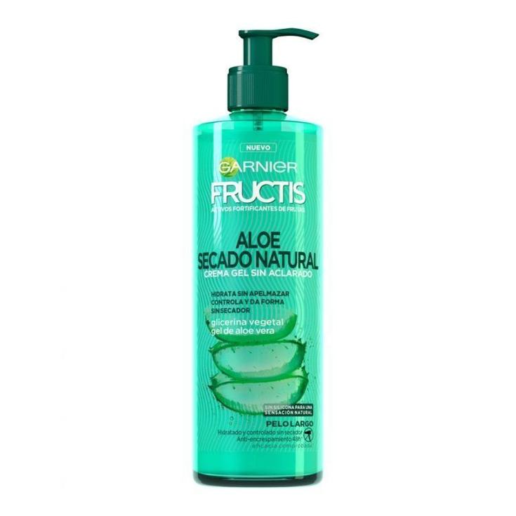 Crema Aloe secado natural sin aclarado hidrata 400ml