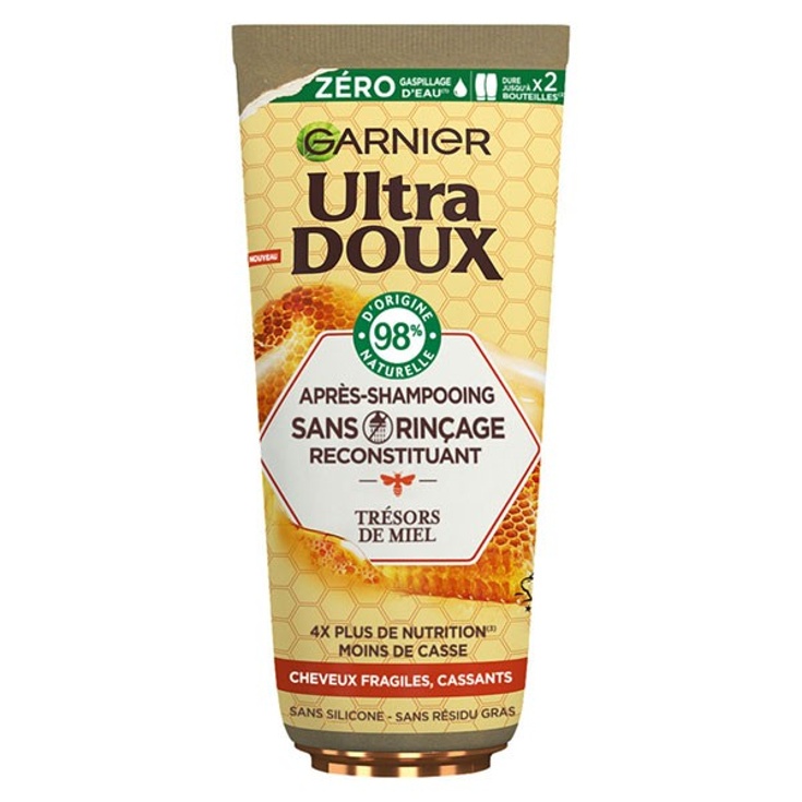 GARNIER Acondicionador ultra suave sin enjuague x 200ml