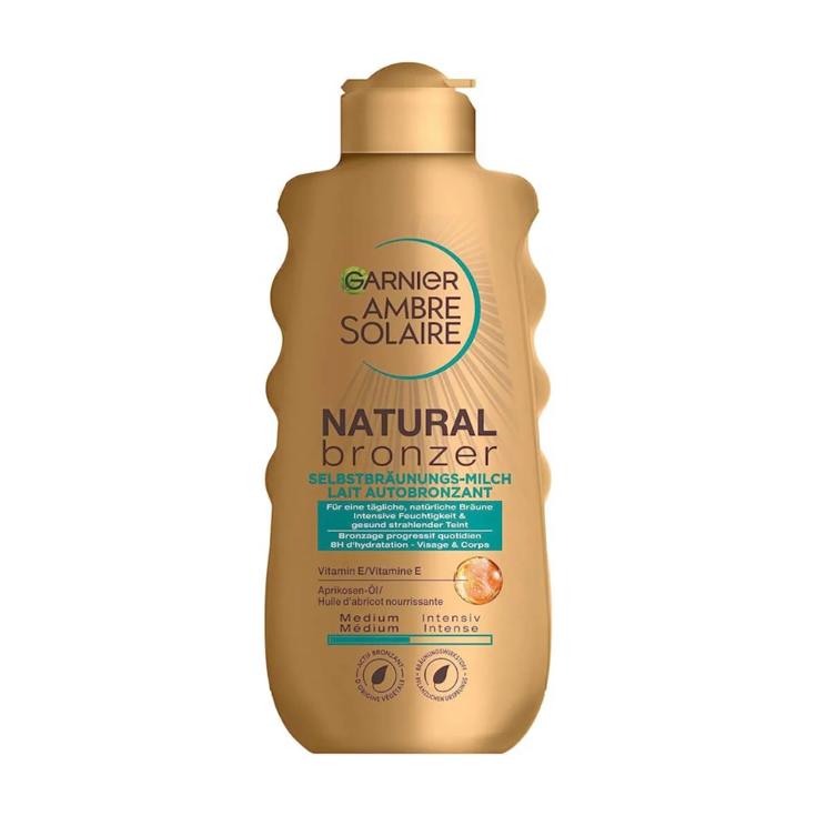 GARNIER - Natural Bronzer Leche Autobronceadora 200ml.