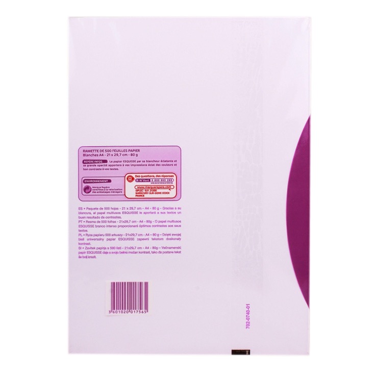 Folios A4 Blancos 80g 500 uds