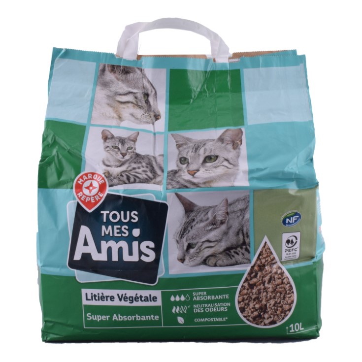 Arena para Gatos Vegetal 10L