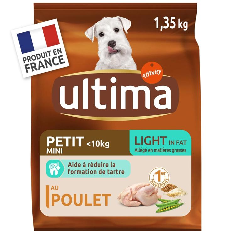 Croquetas para perros adultos mini light con pollo 1,35KG