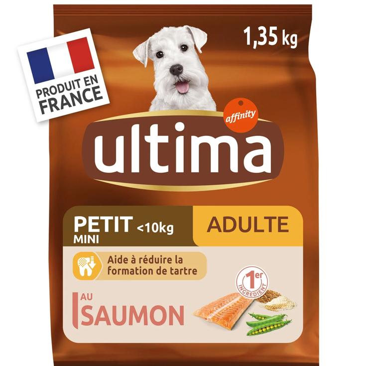 ULTIMA Croquetas para Perros Adultos de mini Salmón 1.35KG