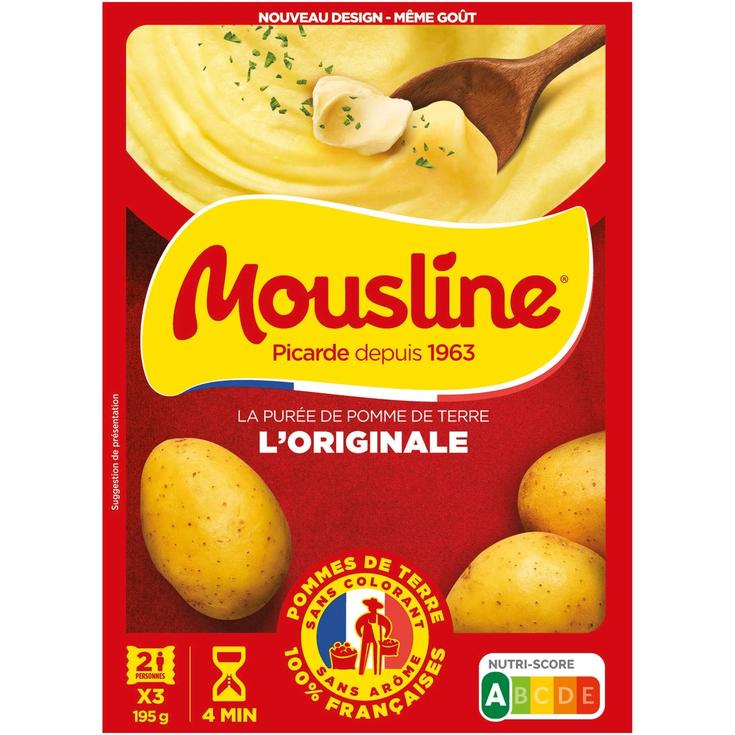 PURÉ PATATAS MOUSLINE 2PRS 195G