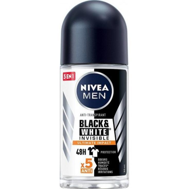 Desodorante Antitranspirante 48H Black&White invisible 50ml